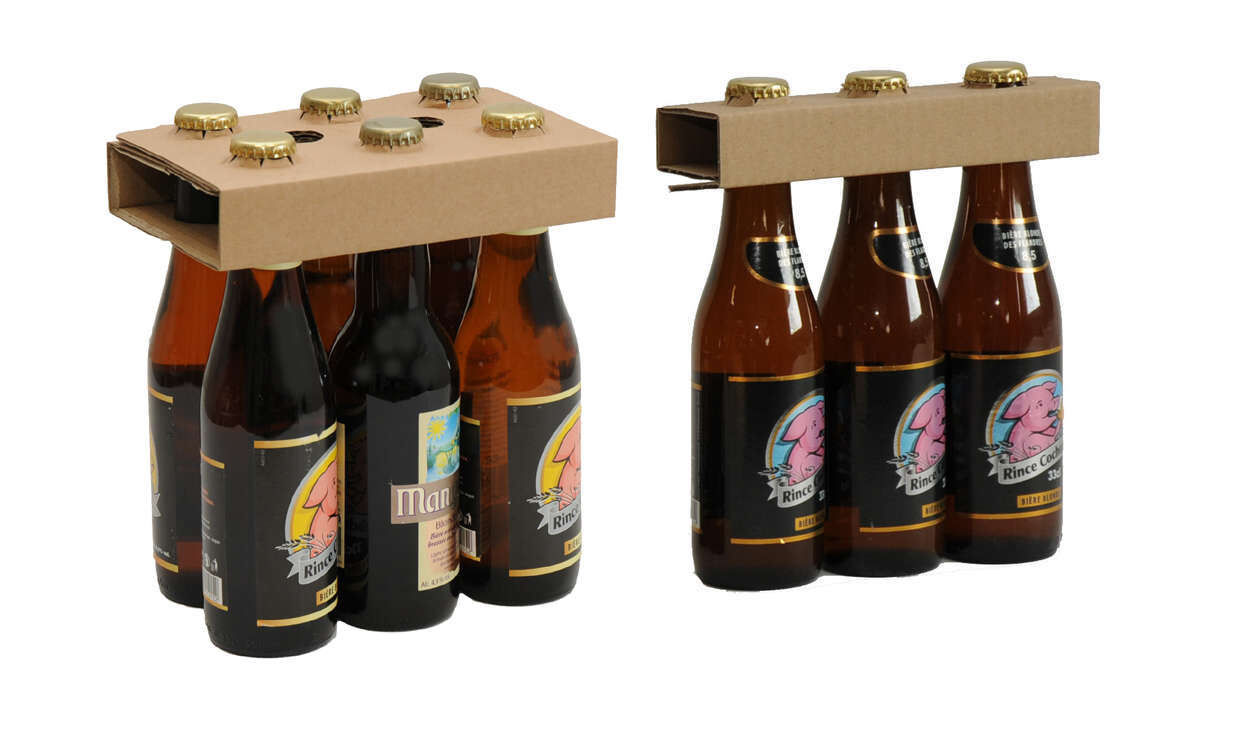 Bierhalter Bierbeutel aus Holz Bierträger Bierbeutel Bierdose 6er Pack  Halter Six Pack Halter Sechs Rückenträger Holz caddy -  Österreich