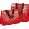 Rechteckige Thermobeutel rot : Ladentaschen einkaufstaschen modetaschen
