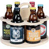 Bierträger Holz 6-Flaschen STEINIE : Verpackung fur flaschen und regionalprodukte