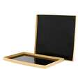 Plateau carton vintage kraft carrée : Tabletts und servierplatten