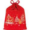 Baumwollbeutel rot Frohe Feiertage Chalets : Ladentaschen einkaufstaschen modetaschen