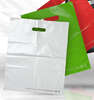 Faltbeutel Plastik weiss  : Ladentaschen einkaufstaschen modetaschen