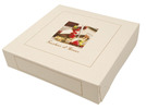 Tortenkarton Elfenbein-wei H. 5 cm : Geschenkschachtel prsentbox