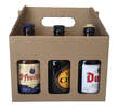 Geschenkkarton Bier 6-Fl. x 33cl : Verpackung fur flaschen und regionalprodukte