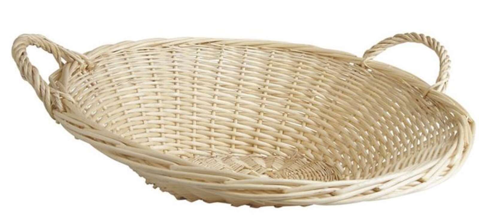 Weidenkorb weiß