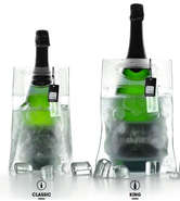 Icebag Pro 'Vask' transparent : Verpackung fur flaschen und regionalprodukte