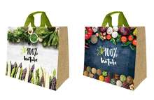 Cabas polypropylène 30 litres " Nature " : Ladentaschen einkaufstaschen modetaschen