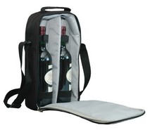 Flaschentasche 2-Flaschen m. Stoßschutz : Ladentaschen einkaufstaschen modetaschen