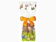 Bodenbeutel aus Pappe Ostern - Eiersuche : Verpackung für feste