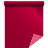Metallic-Geschenkpapier gleichmäßig rot : Verpackung für feste
