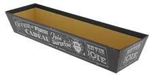 Banneton rectangle GM Vintage Noir  : Korb geschenkkorb präsentierungskorb