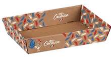 Schale "100% Cocorico" : Verpackung für feste