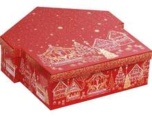 Karton "Chalet" : Geschenkschachtel präsentbox