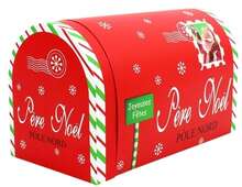 Boîte aux lettres US père Noël   : Geschenkschachtel präsentbox