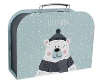 Koffer "Bär" : Geschenkschachtel präsentbox