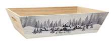  Holzschale "Winterzauber" : Korb geschenkkorb präsentierungskorb
