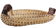Entenkorb aus Bambus und Farn : Korb geschenkkorb präsentierungskorb