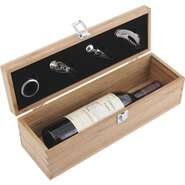 Coffret bouteille de vin + 4 accessoires  : Verpackung fur flaschen und regionalprodukte