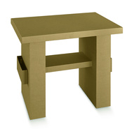 Tisch aus Karton : Pappmöbel einrichtung aus karton