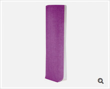 Klarsichtbeutel Kreuzboden PP o. Zellglas bedruckt Jute violet - 100St. : Verpackung für bäkerei konditorei