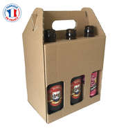 Geschenkkarton 6-Fl. Bier 33cl : Verpackung fur flaschen und regionalprodukte