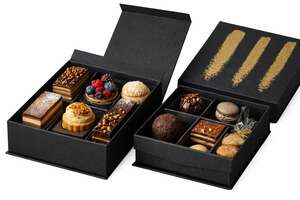 Produktbild SCHWARZ/GOLD Pralinenschachteln