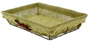 Produktbild Metallschale + Jute