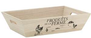 Produktbild Holzkiste 4eckig 'Bauernprodukte'