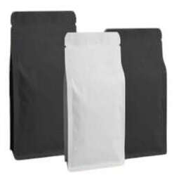 Produktbild Doypack MAT mit flachem Boden Schwarz