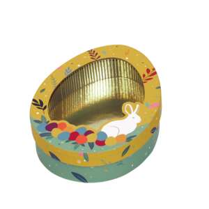 Produktbild Eiförmiger Karton für eine Süßigkeitenjagd