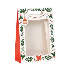 Produktbild Rechteckige Papiertüte/Papierbeutel - SEHR GEEIGNET FÜR WEIHNACHTEN