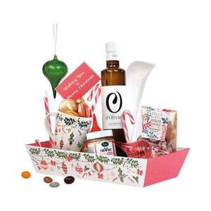 Produktbild Rechteckiger Pappkorb – SEHR GROSSES WEIHNACHTEN!