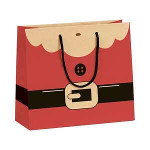 Produktbild Weihnachtsmann-Kraftpapiertüte