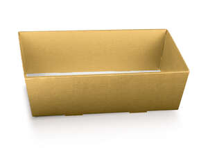 Produktbild Rechteckiger Korb „Fibra Oro“.