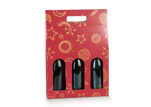 Produktbild Geschenkkarton „Red Universe“ – 1, 2 oder 3 Flaschen