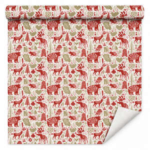 Produktbild Geschenkpapierrolle „Rotes Lappland“