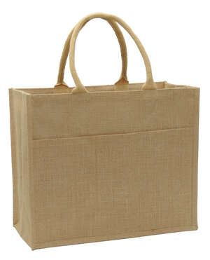 Produktbild Jutetasche + Jutetasche mit Außentasche