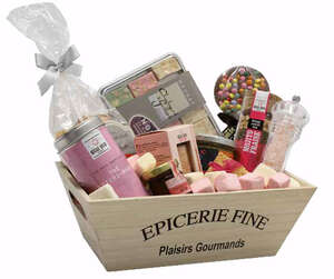 Produktbild Korb „Feinkost“.