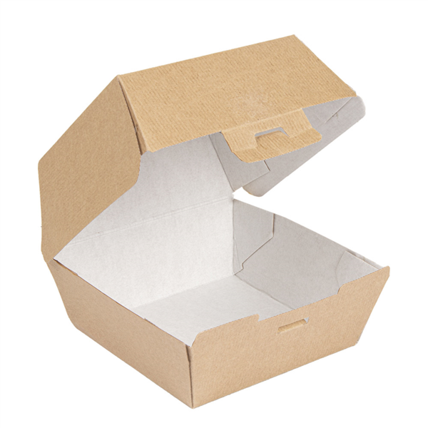 Produktbild Hamburger-Box ThePack® naturbraun 220 Gr.