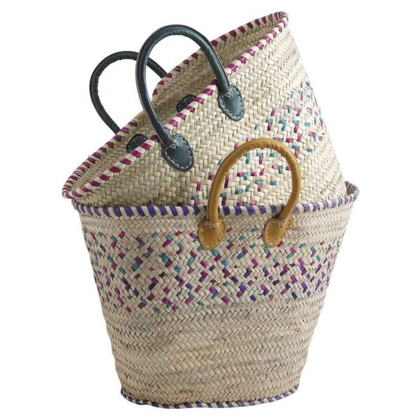 Produktbild Set mit 2 Stubenwagen aus Palmenholz