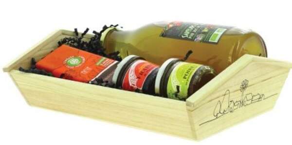 Produktbild Holzschale Dörfchen