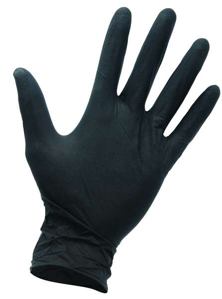 Produktbild Set aus 100 schwarzen Nitrithandschuhen