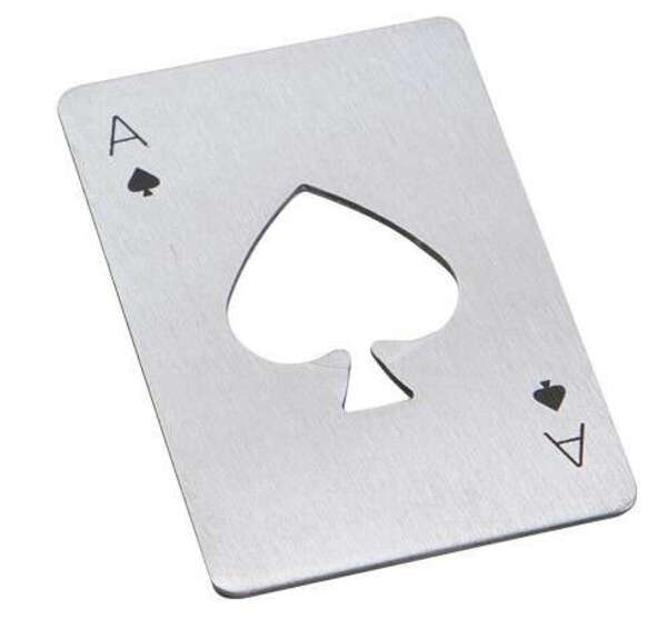 Produktbild Flaschenöffner aus Metall „Ace of Spades“