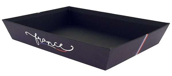 Produktbild Rechteckiger Kartonkorb „Elegance“