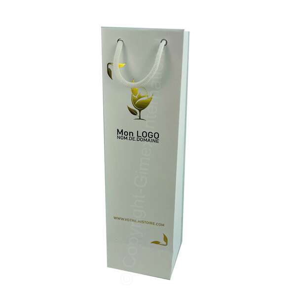 Produktbild Goldvergoldete Flaschentasche (Anpassung möglich)