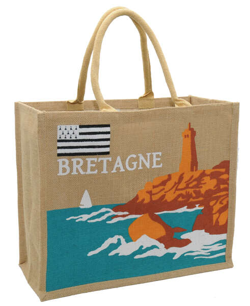 Produktbild Jutetasche mit „Brittany“-Aufdruck