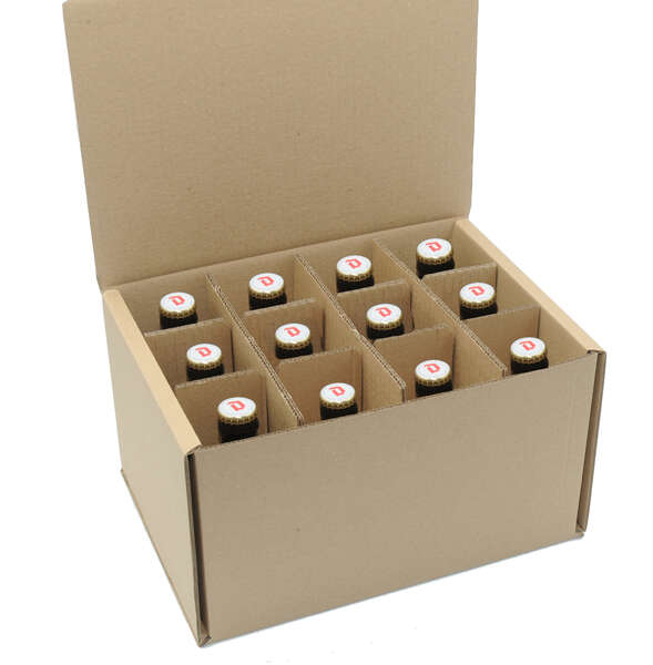 Produktbild Versandkarton für 12 Flaschen STEINIEà 33 cl