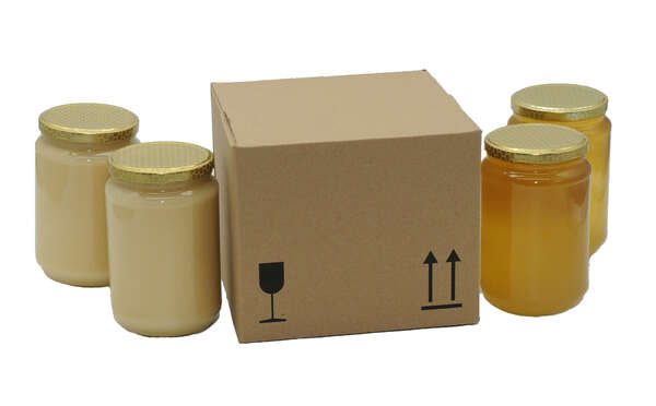 Produktbild Versandkarton für 1-kg-Gläser (2, 4 und 6 Gläser)