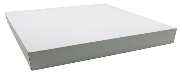 Produktbild Weißer Versandkarton aus Wellpappe