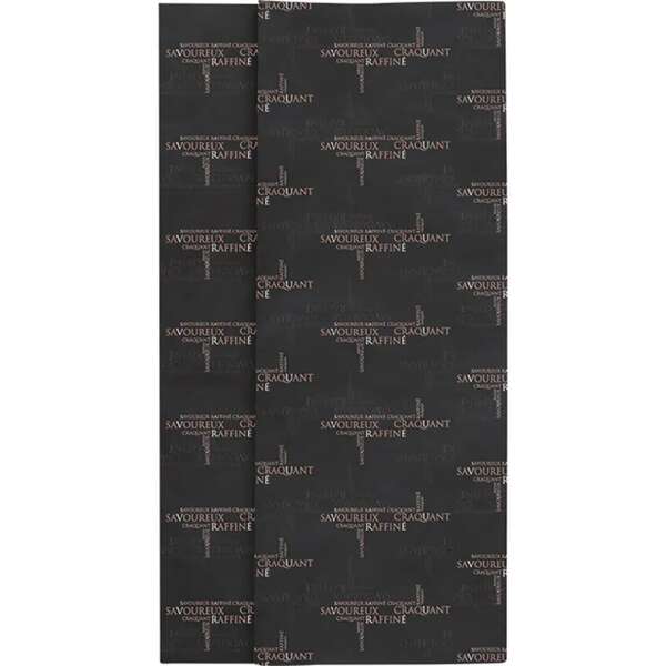 Produktbild Schwarzes Seidenpapier mit SAVOUREUX-Design – Packung mit 240 Blatt